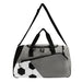 MALETA DEPORTIVA SOCCER BLANCO CON NEGRO
