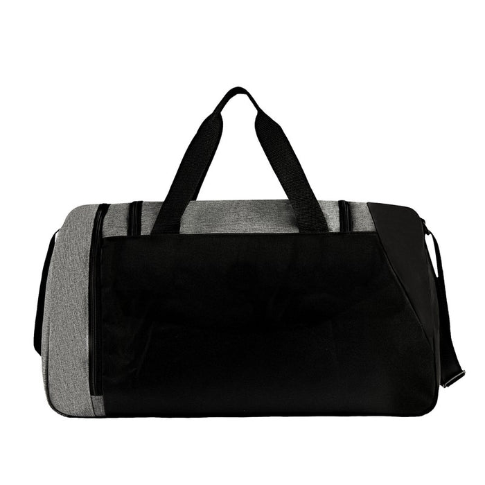 MALETA DEPORTIVA SOCCER BLANCO CON NEGRO