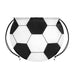 BOLSA-MOCHILA SOCCER BLANCO CON NEGRO