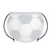 BOLSA-MOCHILA SOCCER BLANCO CON NEGRO