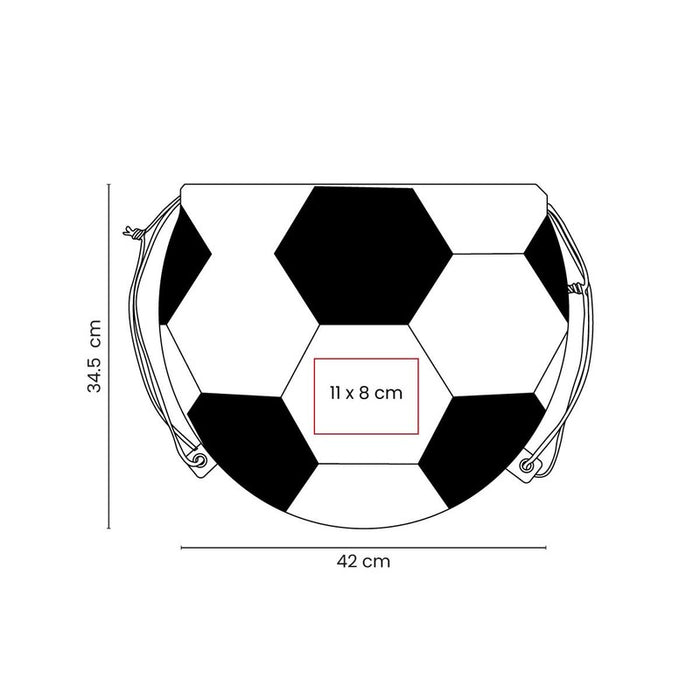 BOLSA-MOCHILA SOCCER vector