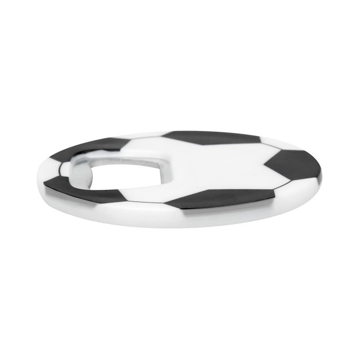 DESTAPADOR SOCCER BLANCO CON NEGRO