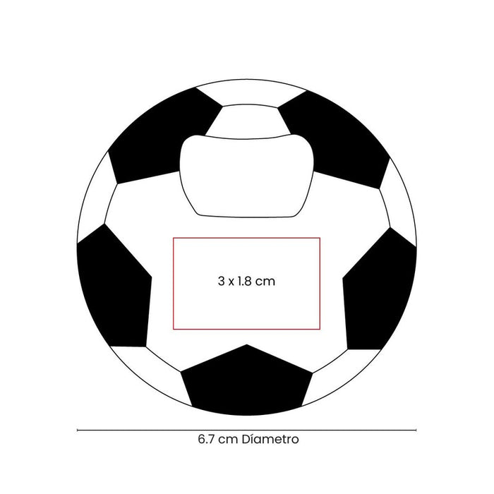 DESTAPADOR METÁLICO SOCCER vector