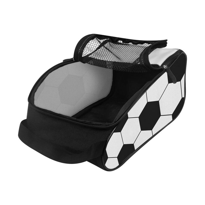 ZAPATERA SOCCER BLANCO CON NEGRO