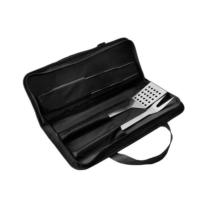 SET  DE BBQ SOCCER BLANCO CON NEGRO