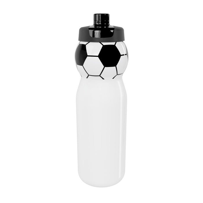 CILINDRO DEPORTIVO SOCCER BLANCO CON NEGRO