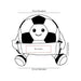 PELUCHE SOCCER vector