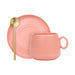 SET DE TAZA ZAPHIR ROSA